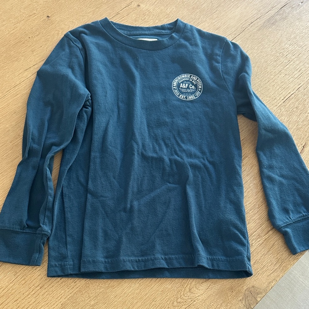 Abercrombie Kids Dark Blue Long Sleeve Tee